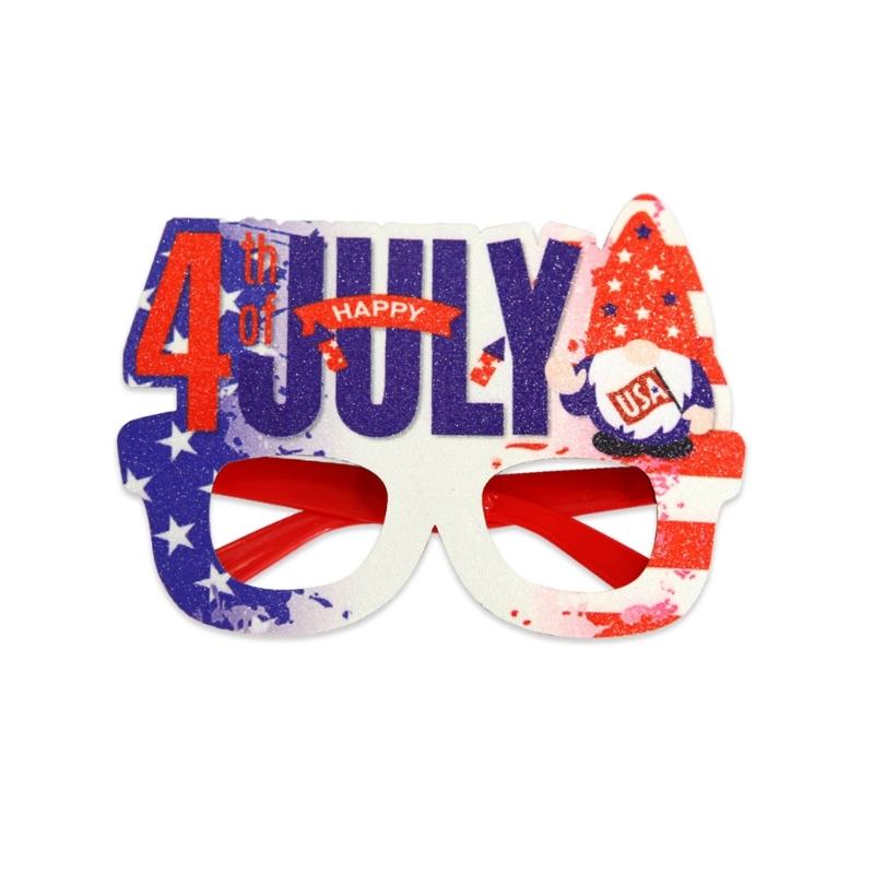 Brýle ke Dni nezávislosti USA Párty Oslavte ve stylu a s duchem Slavnosti Dekorace s písmeny US