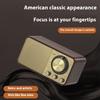Retro Bluetooth Speaker Wooden Classical Home Radio Subwoofer Card Retro Small Stereo