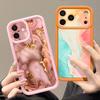 Colorful Marble Case For iPhone 17 Pro Max Shockproof Bumper Soft Cover For iPhone 16 15 14 13 Pro Max 16E 17E