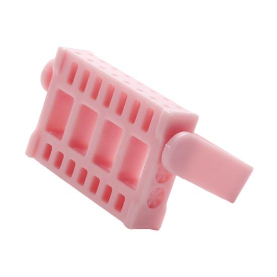 Gardez le Bureau Organisé Plastique Pratique Grande Capacité Bricolage Mèches Têtes de Meulage pour Ongles Organisateur Présentoir