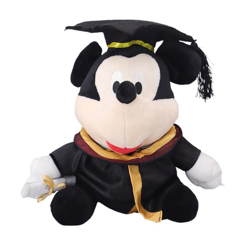 Cute Graduate Teddy Bear Plush Toy Soft Pp Cotton Stuffed Animal For Graduation Gift