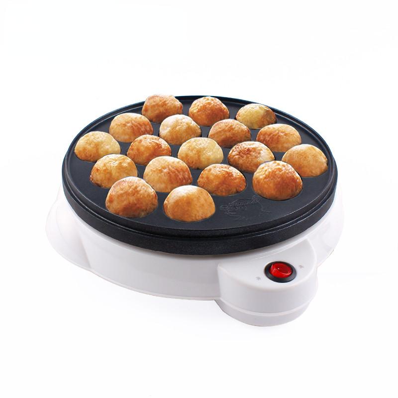 650W Elektrischer Takoyaki-Maker Donut Tintenfischbällchen 18 Löcher Grillpfanne Professionelle Kochwerkzeuge Haushalt Maruko Backmaschine