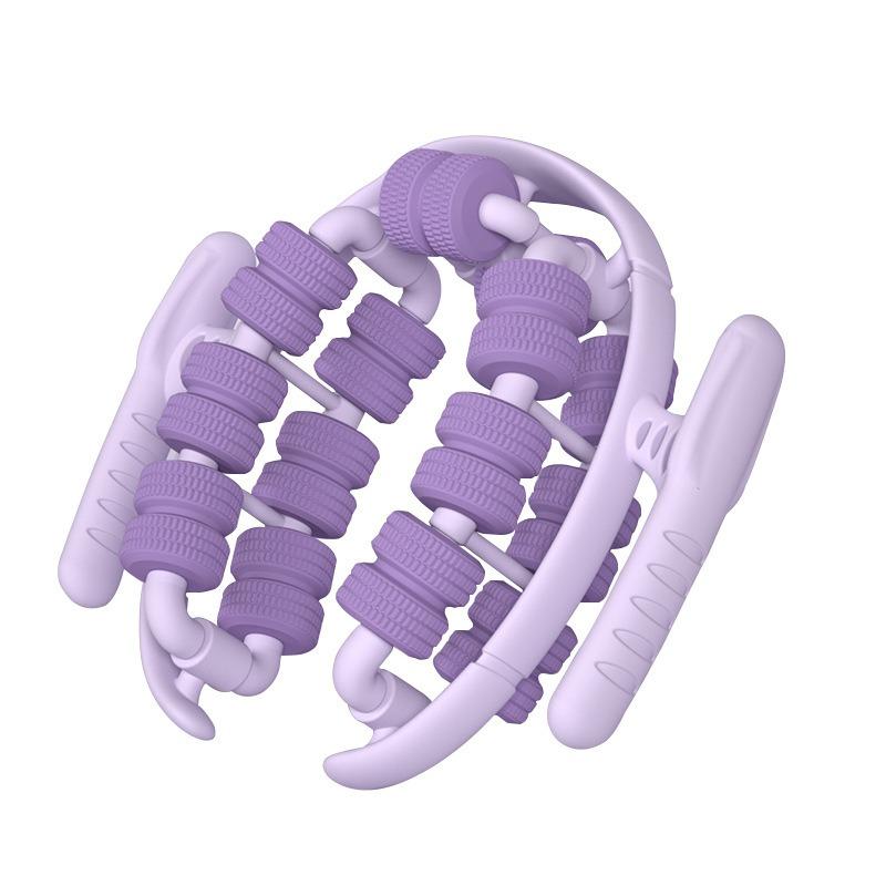 28 wheels leg ring leg clamping roller calf muscles relax beautiful legs massage thin legs yoga ring leg clamping device