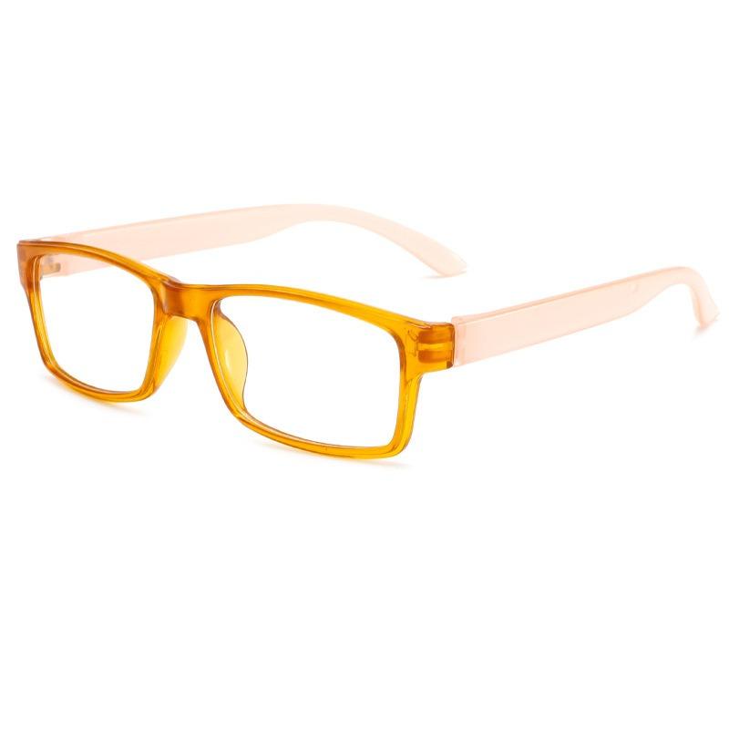 Fashion High Definition Anti-Blue Light Reading Glasses Women Men Square PC Frame Presbyopia Eyeglasses