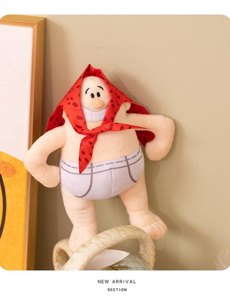 Captain Underpants & Superman Adventures Plush Doll Anime Figurine