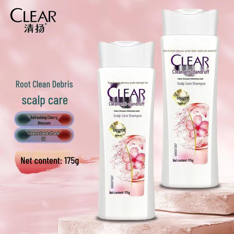 

Clear Women s Anti-Dandruff Shampoo, Cherry Blossom Scent