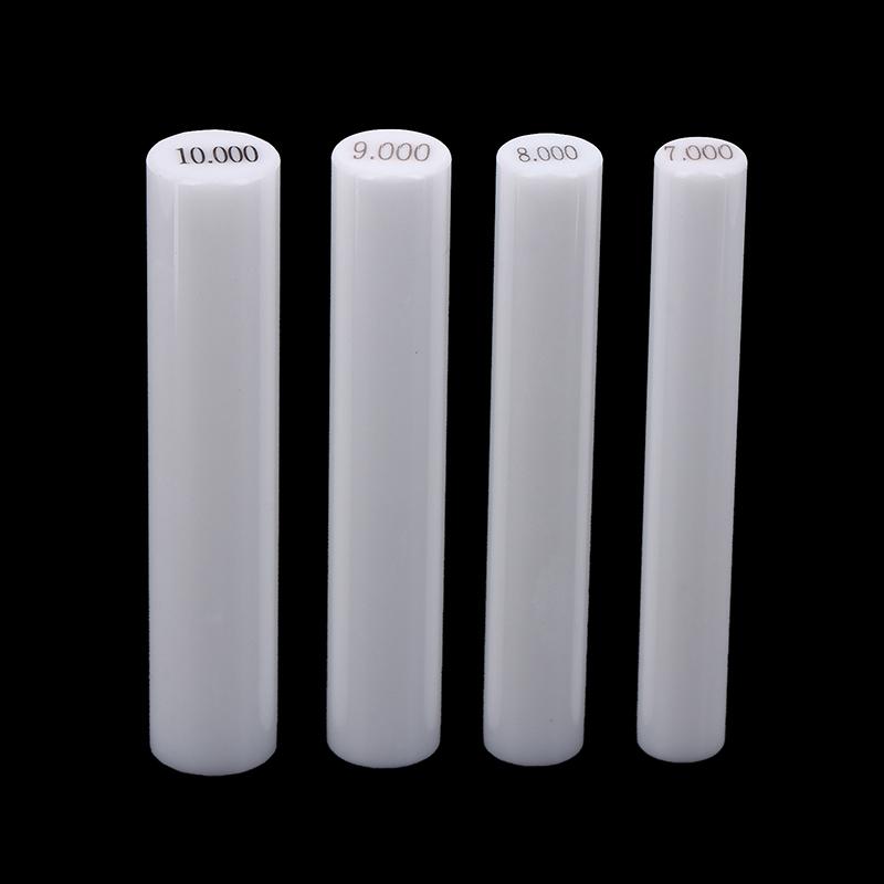 1Pc Range 0.5-10.00Mm,Ceramic Pin Gauge Grade 0 Gauge Tools For Carpentry Inspection Mechanical And Measurement