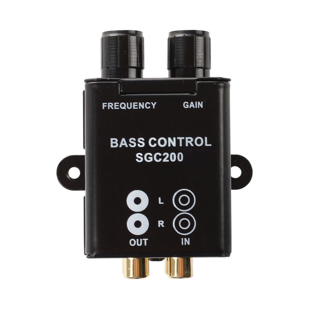 Car Booster Home Amplifier Subwoofer Bass RCA Stereo Line Level Volume Amp