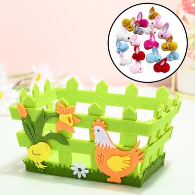 Vorgefüllte Osterkorbfüller Geschenk Puppen Organizer Stofftiere Hasen Großpackung für Karneval