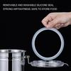 Stainless Steel Sealed Can Stainless Steel Sealed Can Food Storage Container Airtight Canister for Dried Fruit Milk Powder Tea