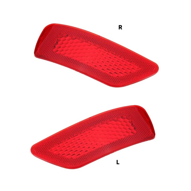 Left Right Side Replacement Reflector Light 57010721AC 57010720AC for Rear Bumper High Visibility LED Improved Road Safe