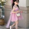 Sweet Pearl Princess Handbag - Boys' and Girls' Single Shoulder Bag with Chain Strap - Children's Bag