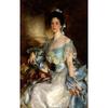 John Singer Sargent Berühmter Maler Weibliches Porträt Sammlung Poster Elegante Frau Leinwandgemälde Wandkunst Raum Heimdekor