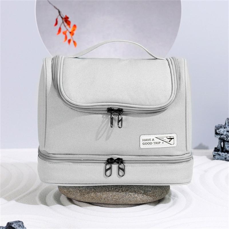 Women Men Travel Wash Necessaries Cosmetic Bag Large Capacity Professional Dry And Wet Separation Case Toiletry Handbag