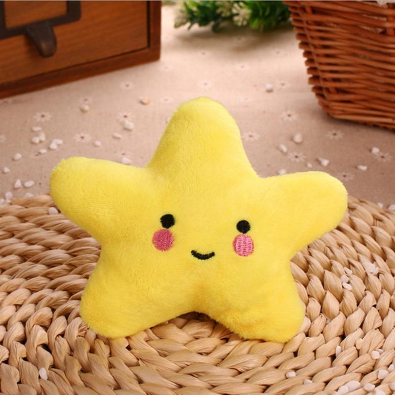 Dog Plush Squeaks Toys Interactive Chew Toy Puppy Cat Chihuahua Cartoon Bite-Resistant Cleaning Toys Accesorios New
