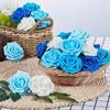 PE Foam Rose Artificial Flower Valentine's Day Wedding Bride Bouquet Car Decor DIY Gift Wreath Home Outdoor Garden Holiday Party