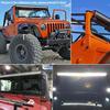 Cross-border JK Wrangler 50/52 Inch A-pillar Windshield Roof Spotlight Work Light Bracket
