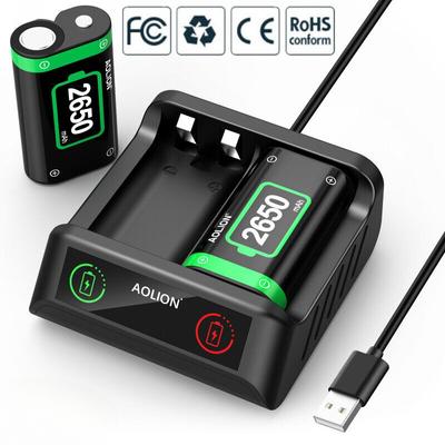 For XBOX ONE Dual Charging Dock Station Controller Charger Rechargeable Battery