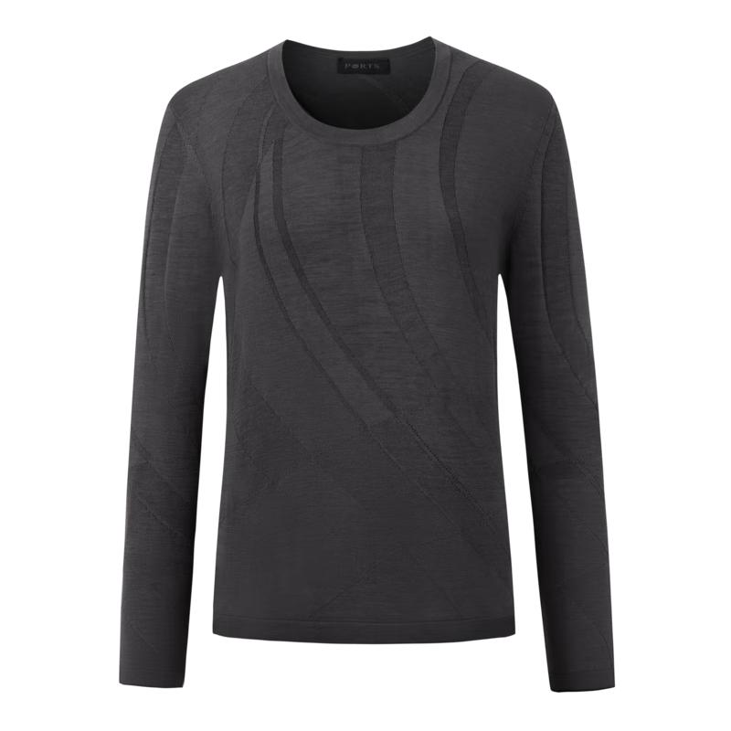 

PORTS Женский свитер с V-образным вырезом из хлопка и шелка S