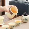 Pinjian Ru Kiln Landscape Travel Tea Set