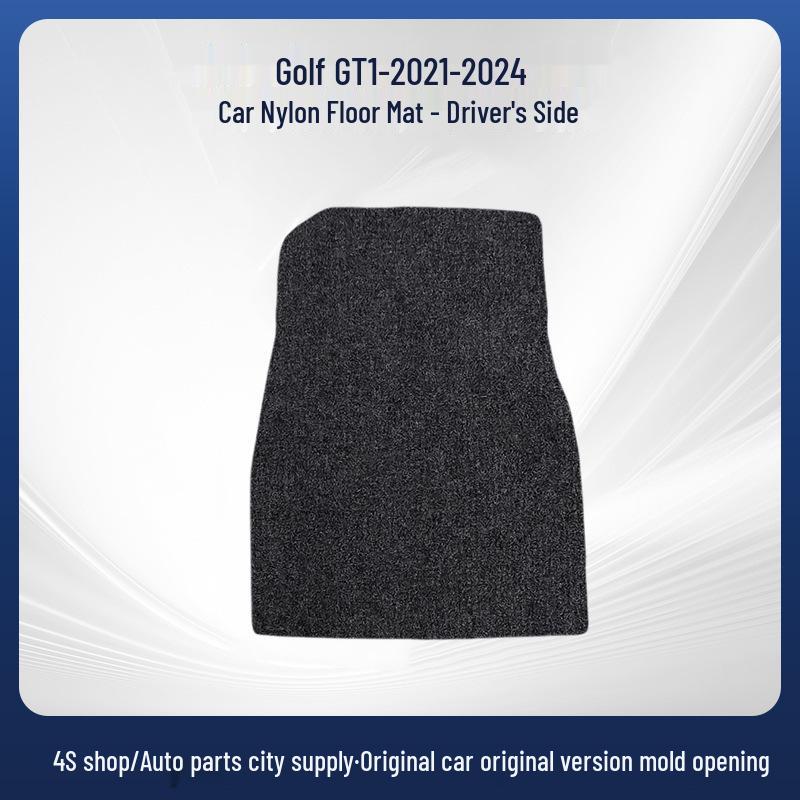 Custom Nylon Car Floor Mats for FAW-Volkswagen Golf GTI (2021-2024), Comfortable and Dirt-Resistant