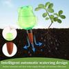 4Pcs Automatic Plant Watering Bulbs 375ml Clear Frog Style Self Watering Globe Insert Drip Irrigation System Garden Accessories