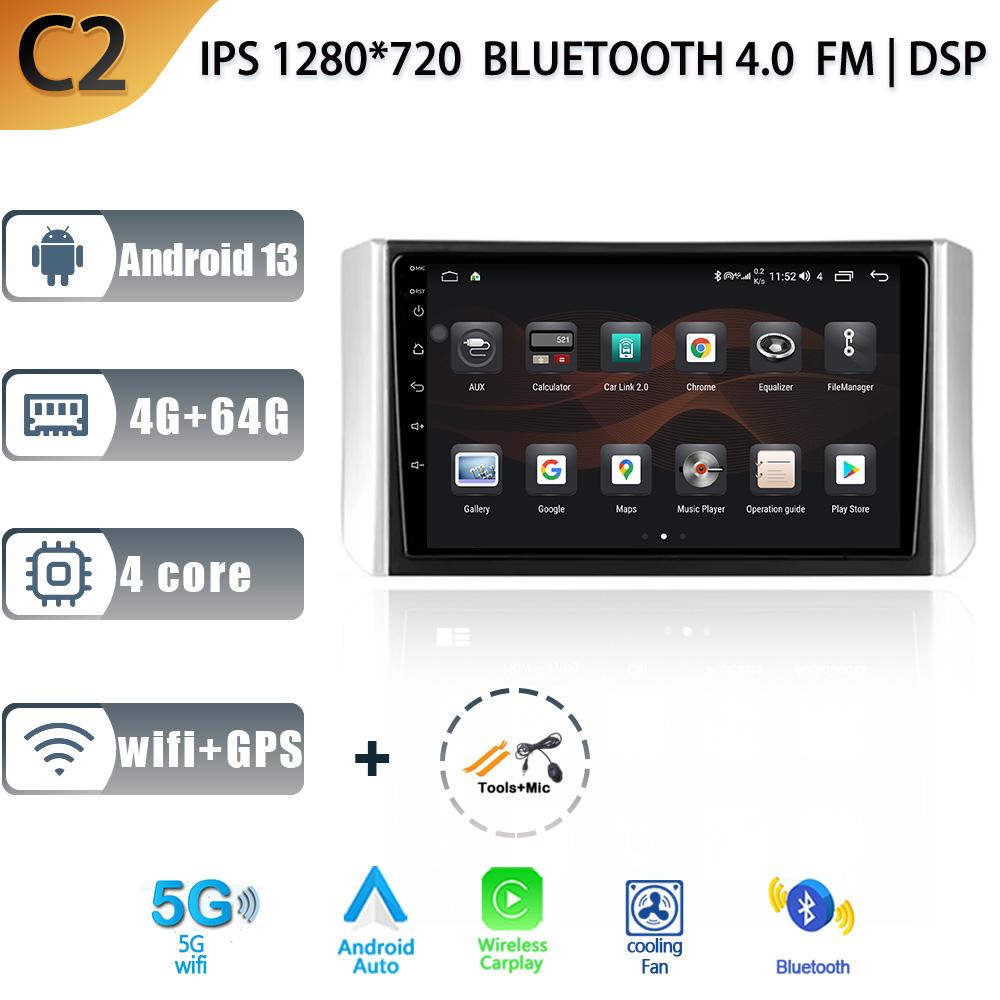 Car Radio Stereo Multimedia Android 13 For Mitsubishi Xpander 2017 - 2020 Video Player Carplay 4G GPS Auto WIFI Rear View Camera