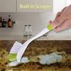Kitchen Cleaning Brush Long Handle Multiuse Plastic Scrubber For Dishwashing And Pots