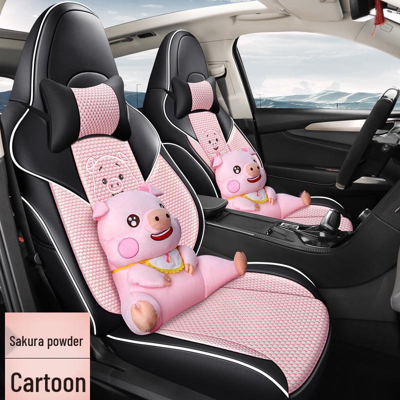 HT Custom Leather Car Seat Cover for Lynk&Co 0605030201 - All-Season, Full Package Cushion