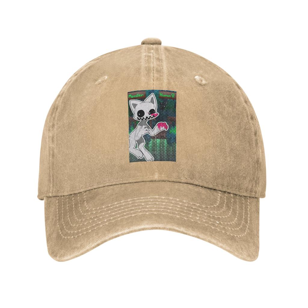 Zoonomaly Cartoon Steam Game  Washed Denim Cap Casual Baseball Caps Adjustable Hat Summer Unisex Baseball Hats