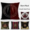 American Cities Atlanta Pillow Case Plush Fabric Soft Double Sided Print Home Sofa High Quality Cushion Cover Throw