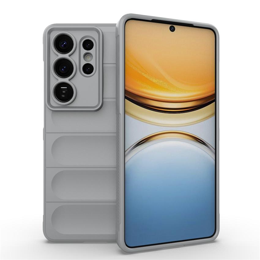 Airbag Weiche Silikon Hautgefühl Minimalistische Handyhülle für Samsung Galaxy S26 Ultra S25 Edge S24 FE S23 Rutschfest Kamera Schutz Stoßfeste Hülle