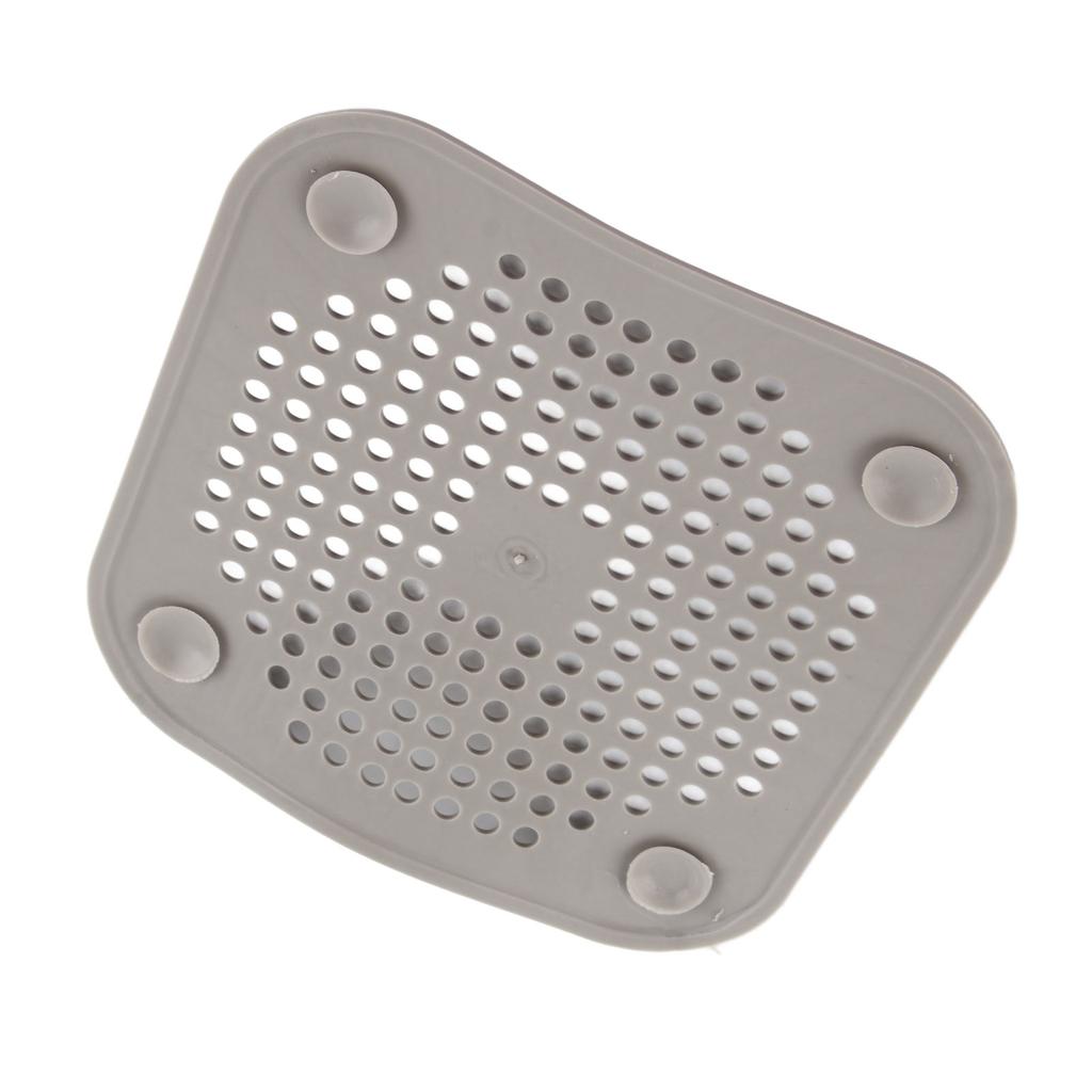 Drain Hair Catcher TPR Hair Stopper Easy Maintenance Mesh Filter Anti Clog Shower Drain Strainer