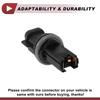 X Autohaux 1 Pc Headlight Light Socket for Nissan Altima 09-16 No.262409M400/26240-9M400 Lamp Bulb Connector 2 Pin