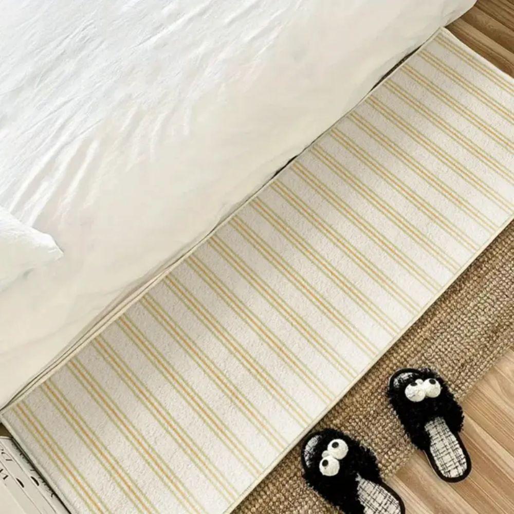 

Minimalist Korean-Style Room Carpet, Warm And Slip-Resistant Bedroom Bedside Rug, Corridor Floor Mat, Home Decoration 40x120cm 16x47inch
