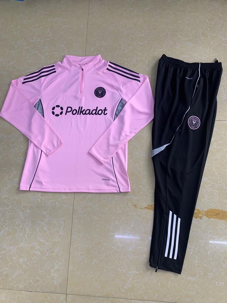 2425 Demi-zip Manches Longues Survêtement d'Entraînement de Football Arsenal pour Enfants et Adultes Costume d'Apparence