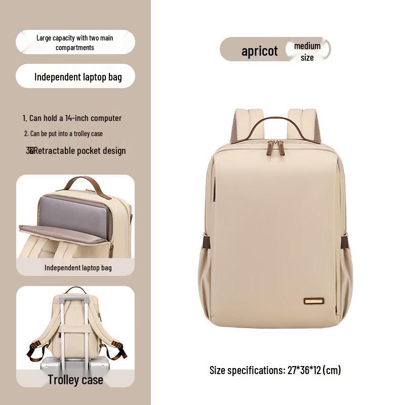 Lishen A6592 Women s Fashion Commute Backpack Medium