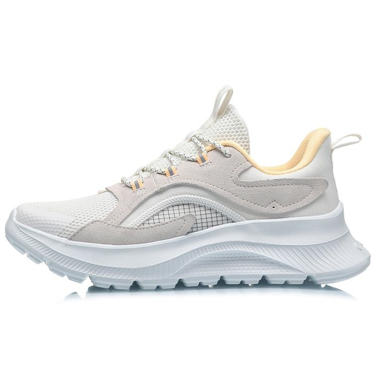 (WMNS) Li-Ning Countflow FeiYu x Dunhuang Museum White Light Grey Yellow Women s AGLQ184-3 EU 39