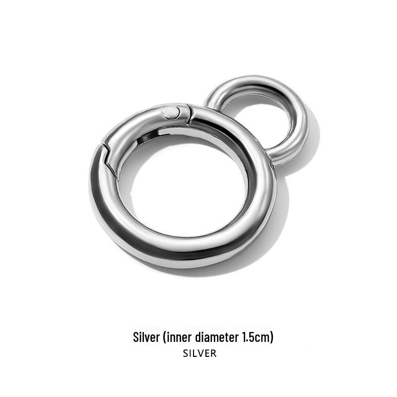 H-14 Metal Spring Ring: Versatile Keychain and Luggage DIY Accessory