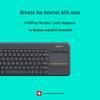 Logitech K400 Plus Kabellose Touchpad-Tastatur