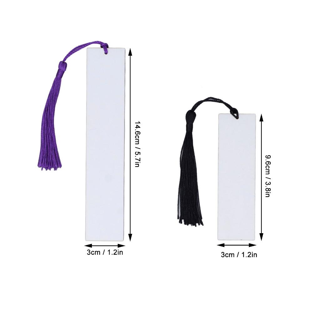 20pcs White Sublimation Blanks Bookmark Sublimation Blank Bookmarks  Birthday Wedding