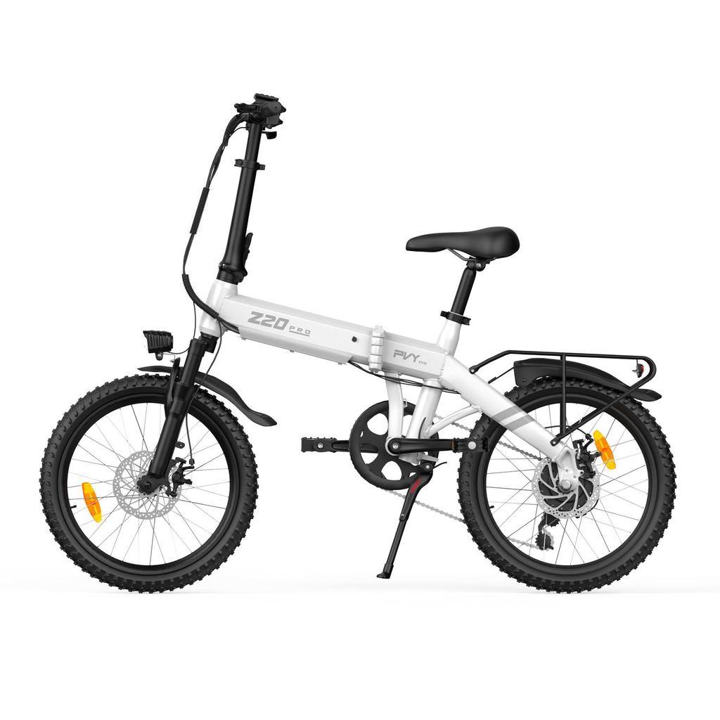 PVY Z20 PRO EVO City Folding E-Bike 20 Inch Fat Tires Outdoor Convenient Unisex Electric Bicycle 500W Motor 36V14Ah  Multi Terrain Electric Bike