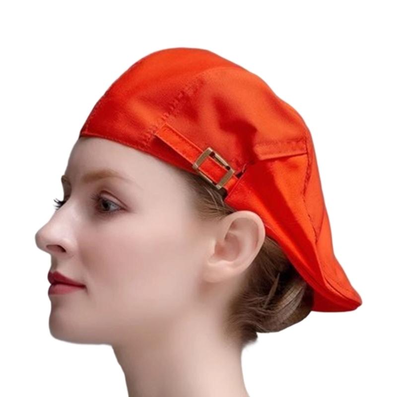 Прочный полиэстеровый дышащий берет для персонала ресторана и кухонных работников