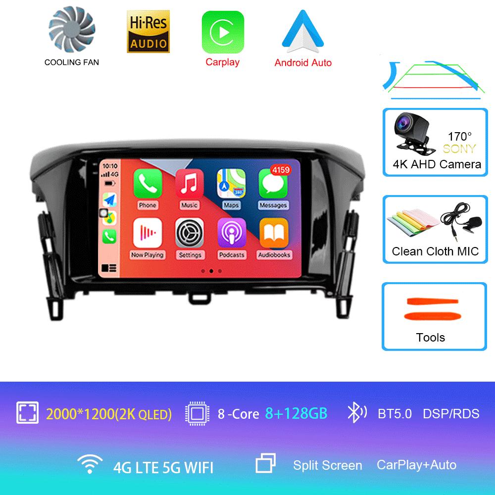 Car Radio Andorid 14 Carplay Auto For Mitsubishi Eclipse Cross 2018 2019 2020 Multimedia Video Player Navigation GPS 2din Stereo
