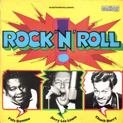 LP Record FATS DOMINO  JERRY LEE LEWIS  CHU  Rock N Roll 6870536 Contour UK Rock Used
