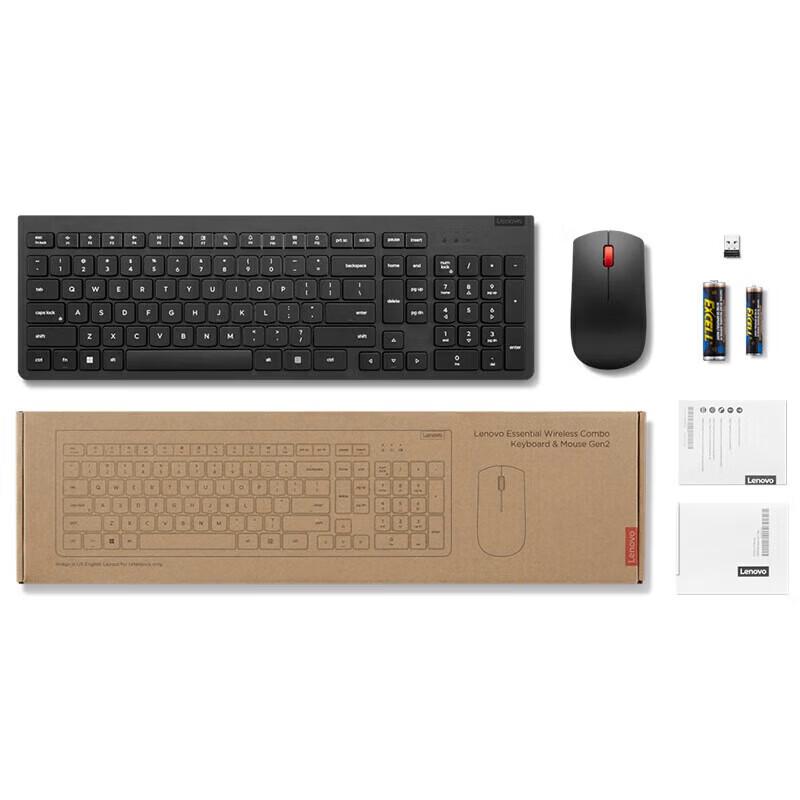Lenovo Drahtlose Tastatur- und Maus-Kombination Gen2