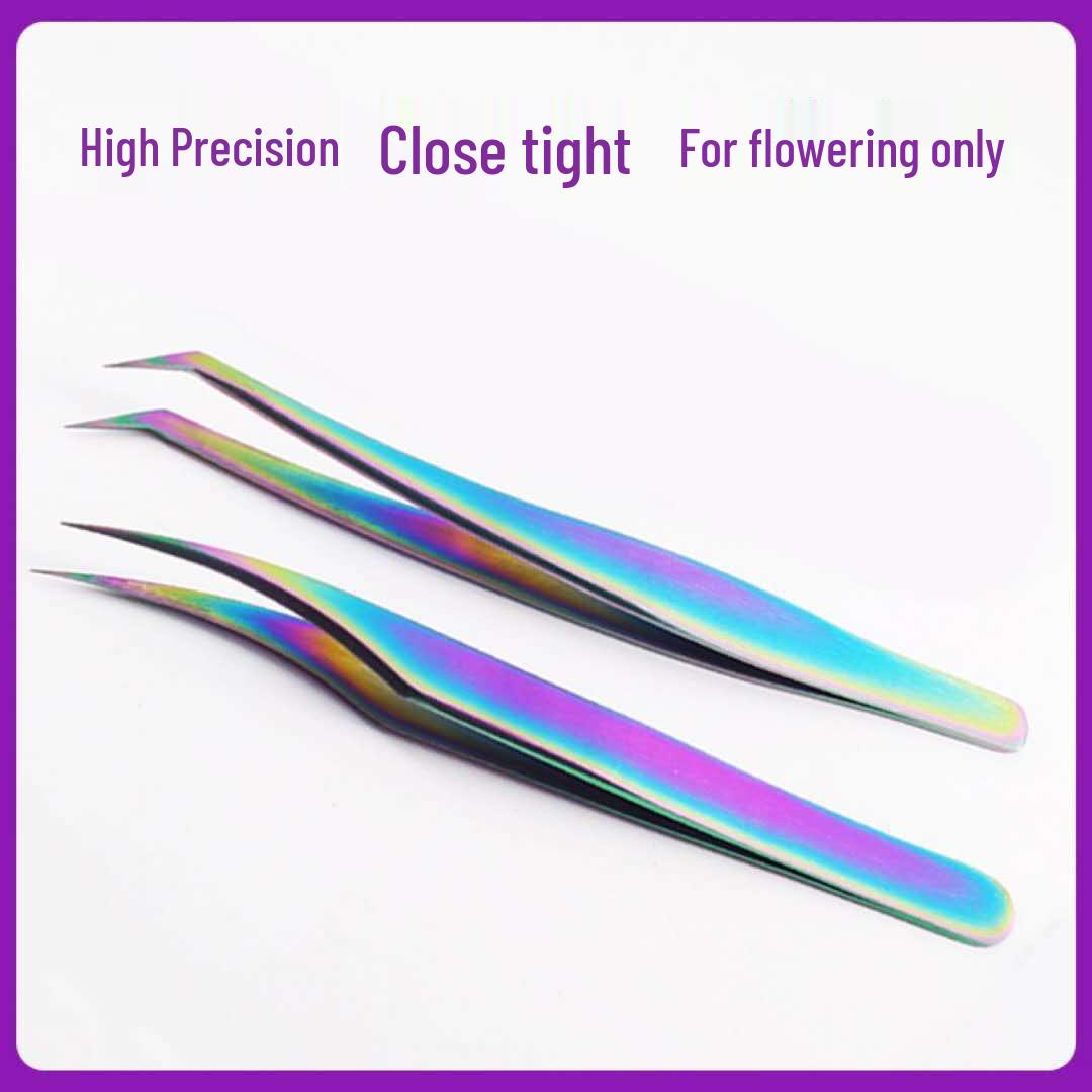 

Golden Feather Precision Eyelash Extension Tweezers Set Golden Feather Clip