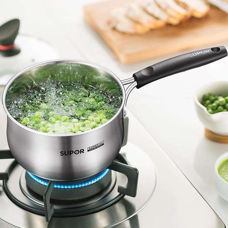Supor 316L Stainless Steel Composite Bottom Milk Pot