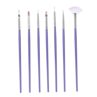 7-teiliges Nailart-Pinselset Multifunktionaler Nagelmalpinsel Maniküre Nailart-Pinsel