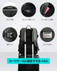 Business Expandable Backpack for Large Fits YKK USB Backpack for Business Travel [MARK RYDEN] Backpack, Backpack, Men, Waterproof, 3-Way Design,